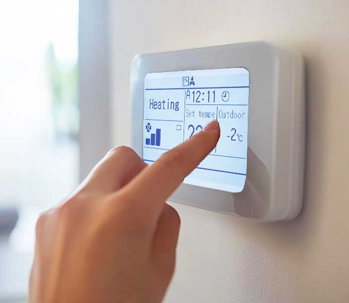 instalatii climatizare panou comanda